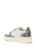 Autry Medalist Low Wom Leat/Leat Wht/Steel