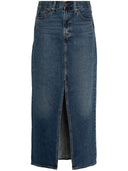 Levi's Ankle Column Skirt Wave Hello