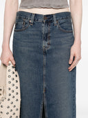 Levi's Ankle Column Skirt Wave Hello