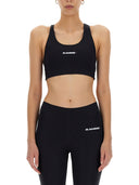 Jil Sander Crop Top z logo