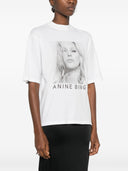 Anine Bing Avi Tee Kate Moss White