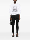 Anine Bing Ramona Sweatshirt Kate Moss White