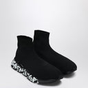 Balenciaga Speed ​​2.0 Sneaker Bleen Graffiti Black / White de Balenciaga.