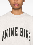 Anine Bing Tyler Sweatshirt Oat Melange