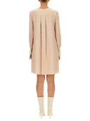 Vestido de crepe Fendi