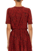 Michael By Michael Kors V Neck Blouse