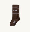 Autry Socks Main Unisex Lines Choco