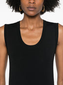 Róhe Scoop Neck Landited Dress