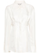 Róhe Waisted Silk Top