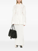 Róhe Waisted Silk Top