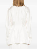 Róhe Waisted Silk Top