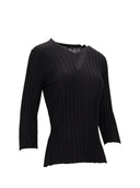 La Rose Collo A V Cashmere+Seta