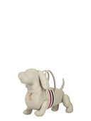 Thom Browne Hector Bag W/ Rwb Stripe In Pebble Grain Leather