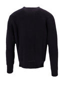Saint Laurent Pull Long Col Rond Manches Cha