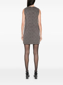 Parosh Bleak Stud Embellished Dress