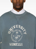 Golden Goose Journey Unisex Crew Neck Vintage College Print Sweatshirt