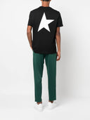 Golden Goose Star M's Regelmatig T -shirt/ logo/ Big Star Back/ Blackboard