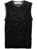 Golden Goose Journey W's strik tank top paljetter mesh