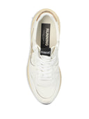 Golden Goose Running Sole Nappa Upper Toe And Spur Laminated Star Lizard Printed Heel