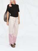 Golden Goose Golden W zwykła koszulka w trudnej sytuacji bawełniana koszulka