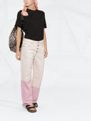 Golden Goose Golden W`s Regular T Shirt Distressed Cotton Jersey