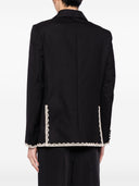 Bode Lacework Double Breasted Tuxedo Jacket