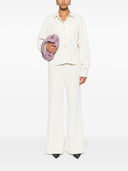 Strong Knitted Corduroy Flared Pants