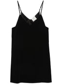 Strong Strong Stretch Cady Cracks Mini Slip Dress