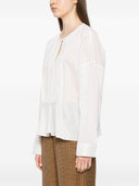 Strong Strong Co/Se Voile Shirt Plastron Origami Georgette
