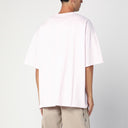 Martine Rose Light Pink Oversized T Shirt With Logo