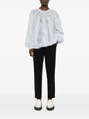Strong Strong Mohair Cable Roundneck Sweater