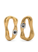 Forte Forte Sculpture Earrings With Strass