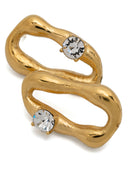 Forte Forte Sculpture Earrings With Strass