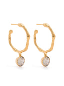 Forti erarring di cerchi con pendente strass