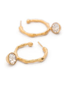 Forti erarring di cerchi con pendente strass