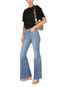 Stella Mc Cartney Crystal Logo T Shirt