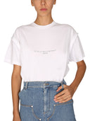 Stella Mc Cartney Crystal Logo T Shirt