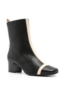 Carel Paris Black/Ivoire Nappa Leather Bo