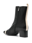 Carel Paris Black/Ivoire Nappa Leather Bo