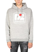 Dsquared Camo Patch Herca Anorak Sweatshirt