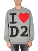 Dsquared Jeg elsker D2 sweatshirt