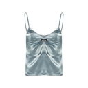 Miu Miu Crepe Satin Top