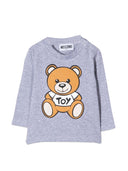 Moschino T-shirt en peluche ours en cotone