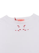 Vivetta T Shirt C/Collo Mani Bianco