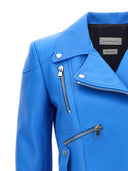 Alexander McQueen Peplum Biker Jacker