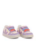 Veja Kids Small V 10 Leath Cashew Mult Orchidée