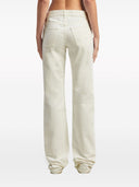 Palm Angels Monogram Straight Leg Jeans