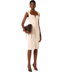 Elisabetta Franchi Butter Midi Dress