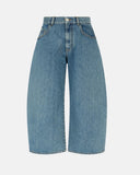 The Attico Long Pant Washed Denim