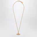 Vivienne Westwood Mini Bas Relief Pendant Necklace In Gold